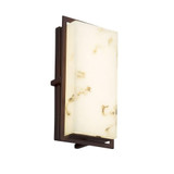 Lumenaria Avalon 14W LED Small ADA Outdoor Wall Mount by Justice Design - FAL-7562W