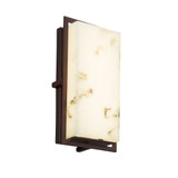 Lumenaria Avalon 14W LED Small ADA Outdoor Wall Mount by Justice Design - FAL-7562W