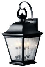 Mount Vernon 4 Light Outdoor Wall Lantern by Kichler - 9704