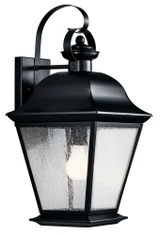 Mount Vernon 1 Light Outdoor Wall Lantern 19.5 Inch Tall by Kichler - 9709