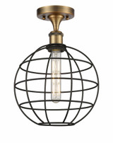 Lake Placid 1 Light 9.5 Inch Wide Semi Flush Mount by Innovations - 516-1C-CE-10