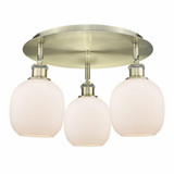 Belfast 3 Light 17.75 Inch Wide Flush Mount by Innovations - 516-3C-G10