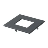 Direct to Ceiling Square Slim Downlight Trim 0.5x5 inch by Kichler - DLTSL04S