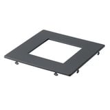 Direct to Ceiling Square Slim Downlight Trim 0.5x7 inch by Kichler - DLTSL06S