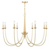 Stonecrest 8 Light Oversized Chandelier by Savoy House - 1-1202-8