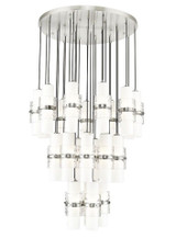 Cayden 27 Light Chandelier In Modern Style 16.75 x 36 Inches Wide by Z-Lite - 1946P-27R