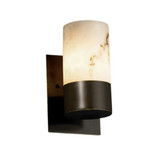 Lumenaria Dakota 1 Light Flat Wall Sconce 9.75 Inch Tall by Justice Design - FAL-8761-10