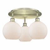 Athens 3 Light 19.75 Inch Wide Flush Mount by Innovations - 516-3C-G12-8