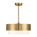 Diana 32W 4 LED Fan D'Lier 11 Inches Tall and 24 Inches Wide by Savoy House - 22-FD-445