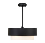 Diana 32W 4 LED Fan D'Lier 11 Inches Tall and 24 Inches Wide by Savoy House - 22-FD-445