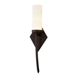 Fusion Pointe 4.5W 1 LED Opal Glass Wall Sconce by Justice Design - FSN-4031-OPAL