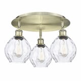 Waverly 3 Light 17.75 Inch Wide Flush Mount by Innovations - 516-3C-G362