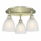 Castile 3 Light 17.75 Inch Wide Flush Mount by Innovations - 516-3C-G38