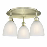 Castile 3 Light 17.75 Inch Wide Flush Mount by Innovations - 516-3C-G38