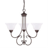 Hometown 3 Light Medium Chandelier by Homeplace 3223 - 3223
