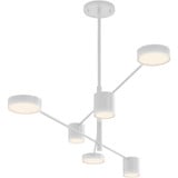 Counterpoint 6 LED Pendant 10 Inch Tall and 45 Inch Wide by Sonneman - 2883