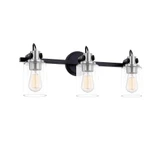 Brooklyn 3 Light Vanity Light by Justice Design - FSN-8193