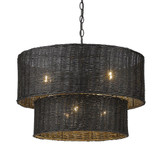 Erma 6 Light Medium Chandelier by Golden - 1084-6