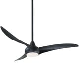 Light Wave 52 Inch 3 Blade Ceiling Fan with Light Kit by Minka Aire - F844