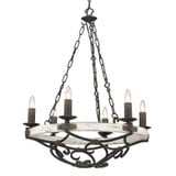 Madera 6 Light Large Chandelier by Golden - 1821-6