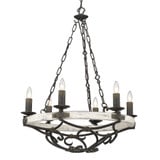 Madera 6 Light Large Chandelier by Golden - 1821-6