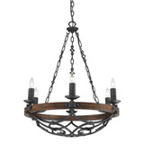 Madera 6 Light Large Chandelier by Golden - 1821-6