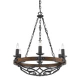 Madera 6 Light Large Chandelier by Golden - 1821-6