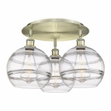 Rochester 3 Light 21.75 Inch Wide Flush Mount by Innovations - 516-3C-G556-10