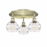 Rochester 3 Light 17.63 Inch Wide Flush Mount by Innovations - 516-3C-G556-6