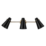 Reeva 3 Light Vanity Light by Golden - 2122-BA3