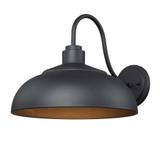 Levitt 1 Light Outdoor Wall Mount by Golden - 2866-OWL