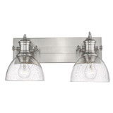 Hines 2 Light Vanity Light by Golden - 3118-BA2