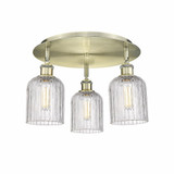 Bridal Veil 3 Light 16.75 Inch Wide Flush Mount by Innovations - 516-3C-G559-5CL