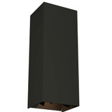 Vex 12 2 LED Outdoor Wall Lantern 12 Inch Tall by Visual Comfort Modern - 700OWVEX-12L