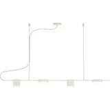 Counterpoint 4 LED Pendant 3 Inch Tall and 42 Inch Wide by Sonneman - 2884
