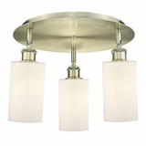 Clymer 3 Light 15.63 Inch Wide Flush Mount by Innovations - 516-3C-G80