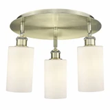 Clymer 3 Light 15.63 Inch Wide Flush Mount by Innovations - 516-3C-G80