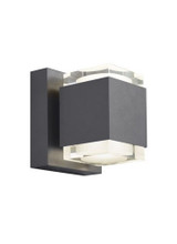 Voto 6 11.5W 1 LED Outdoor Wall Lantern with Surge by Visual Comfort Modern - 700OWVOT8276DOUNVSLFSP