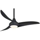 Light Wave 44 Inch 3 Blade Ceiling Fan with Light Kit by Minka Aire - F845