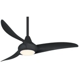 Light Wave 44 Inch 3 Blade Ceiling Fan with Light Kit by Minka Aire - F845