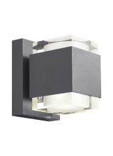 Voto 8 27.8W 1 LED Outdoor Wall Lantern with Surge by Visual Comfort Modern - 700OWVOT8278UDUNVSLFSP