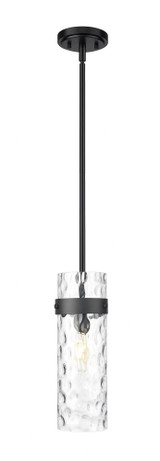 Fontaine 1 Light Rod Pendant 15 Inch Tall and 5.75 Inch Wide By Z-Lite - 7002P5-ROD