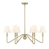 Kennedy 6 Light Oversized Chandelier by Golden - 3690-6-IL