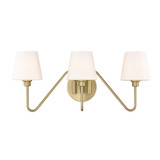 Kennedy 3 Light Vanity Light by Golden - 3690-BA3