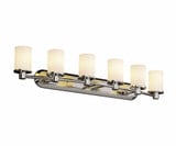 Fusion Rondo 6 Light Opal Glass Vanity Light by Justice Design - FSN-8516-10-OPAL