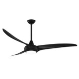 Light Wave 65 Inch 3 Blade Ceiling Fan with Light Kit by Minka Aire - F848