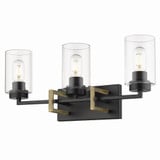 Tribeca 3 Light Vanity Light by Golden - 6070-BA3
