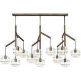 Sean Lavin 12 Light Medium Chandelier by Visual Comfort Modern - 700SDNMP3