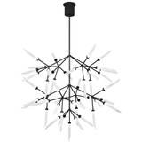 Sean Lavin 45 Light Oversized Chandelier by Visual Comfort Modern - 700SPRGFB