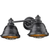Bartlett 2 Light Vanity Light by Golden - 7312-BA2